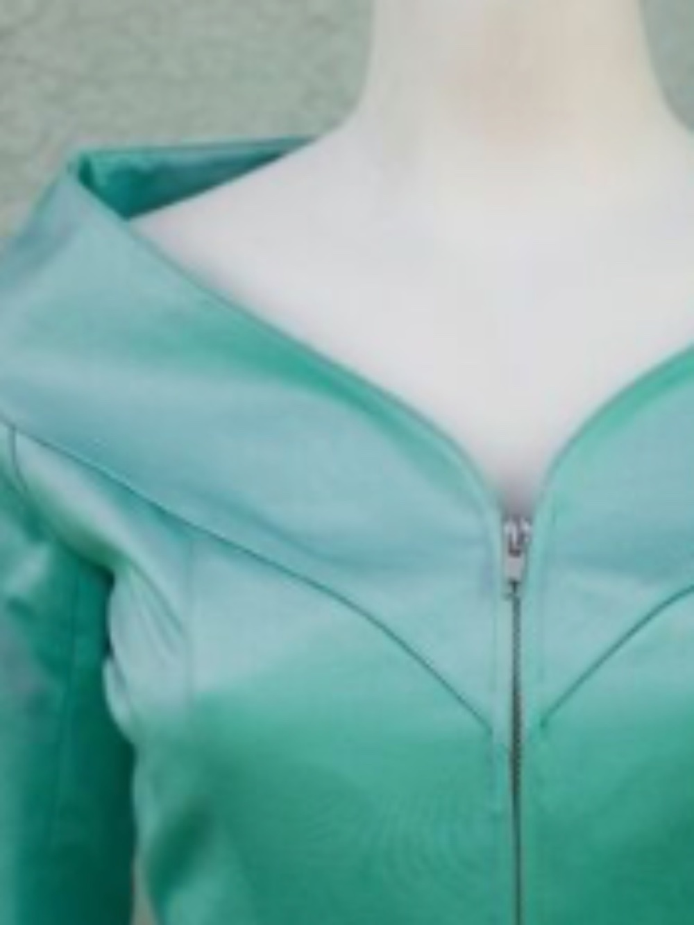 Turquoise / Mint Green Claude Montana Jacket *Price firm*